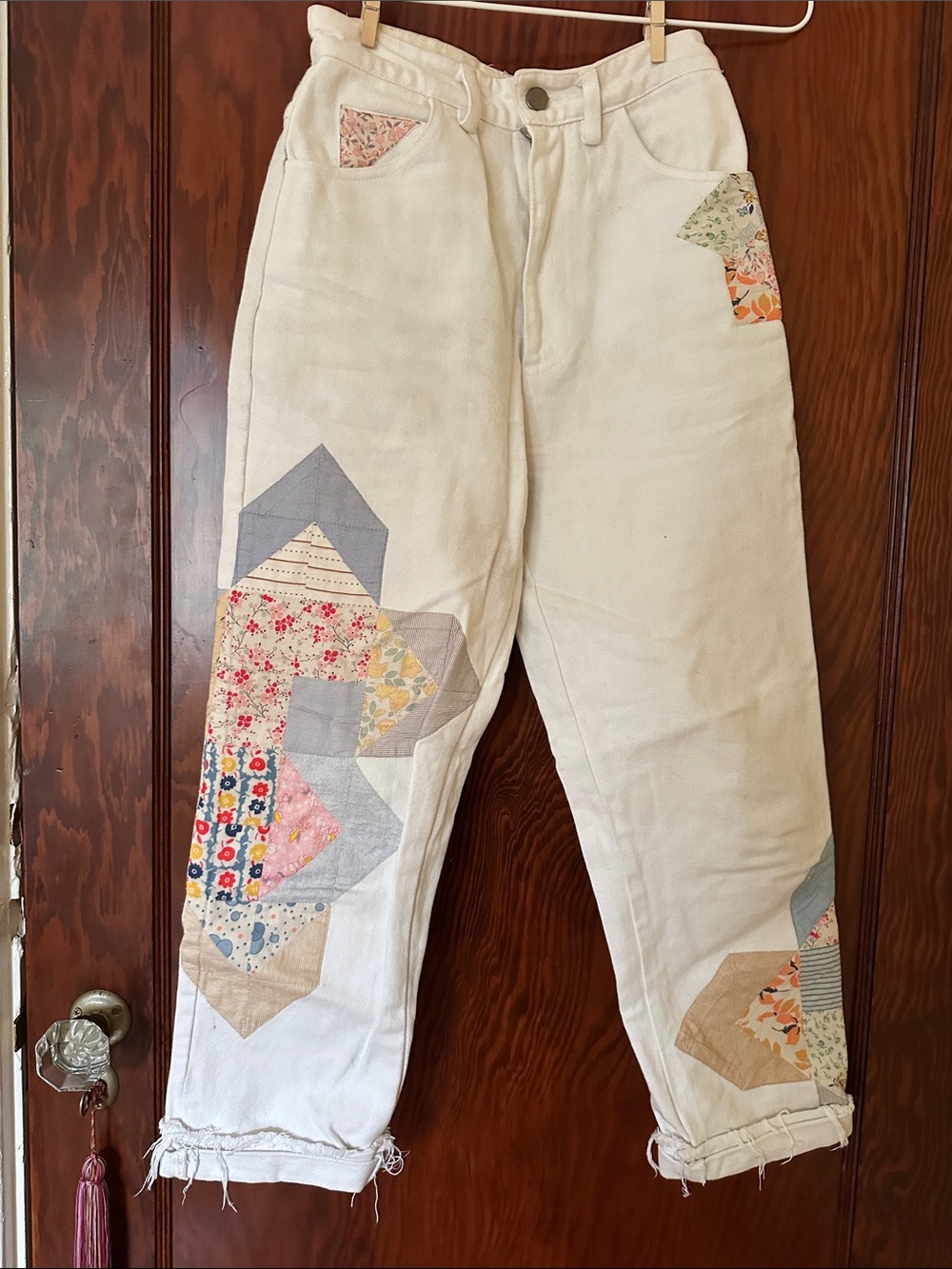 Paloma Patchwork Jeans — High Waist Sea NY